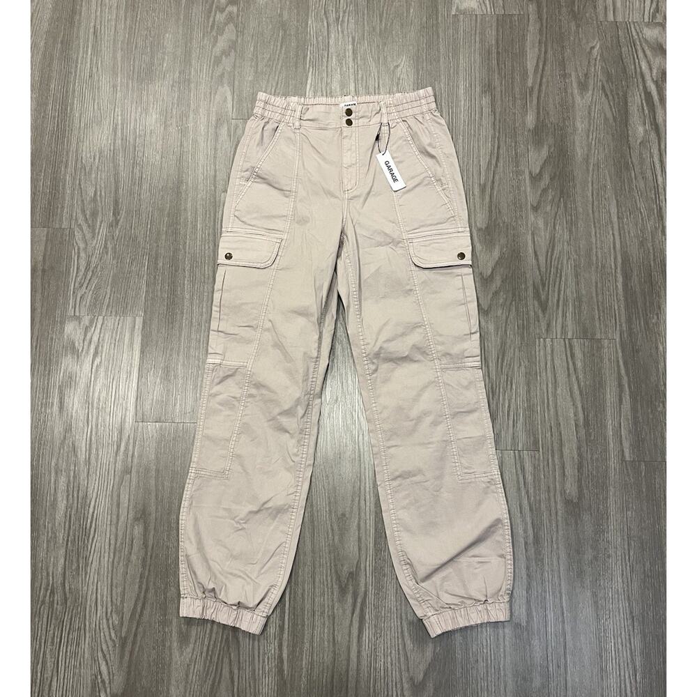Garage Women’s String Brianna Bubble Cargo Pants Size P/S NEW WITH TAGS